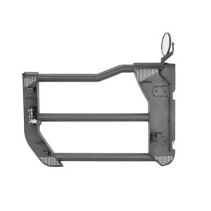 Jeep Gladiator JT Door Replacement - Front - Go Rhino - Trailline Tube - Black - `20-`21 Jeep Gladiator JT Door Replacement - Front - Go Rhino - Trailline Tube - Black - `20-`21